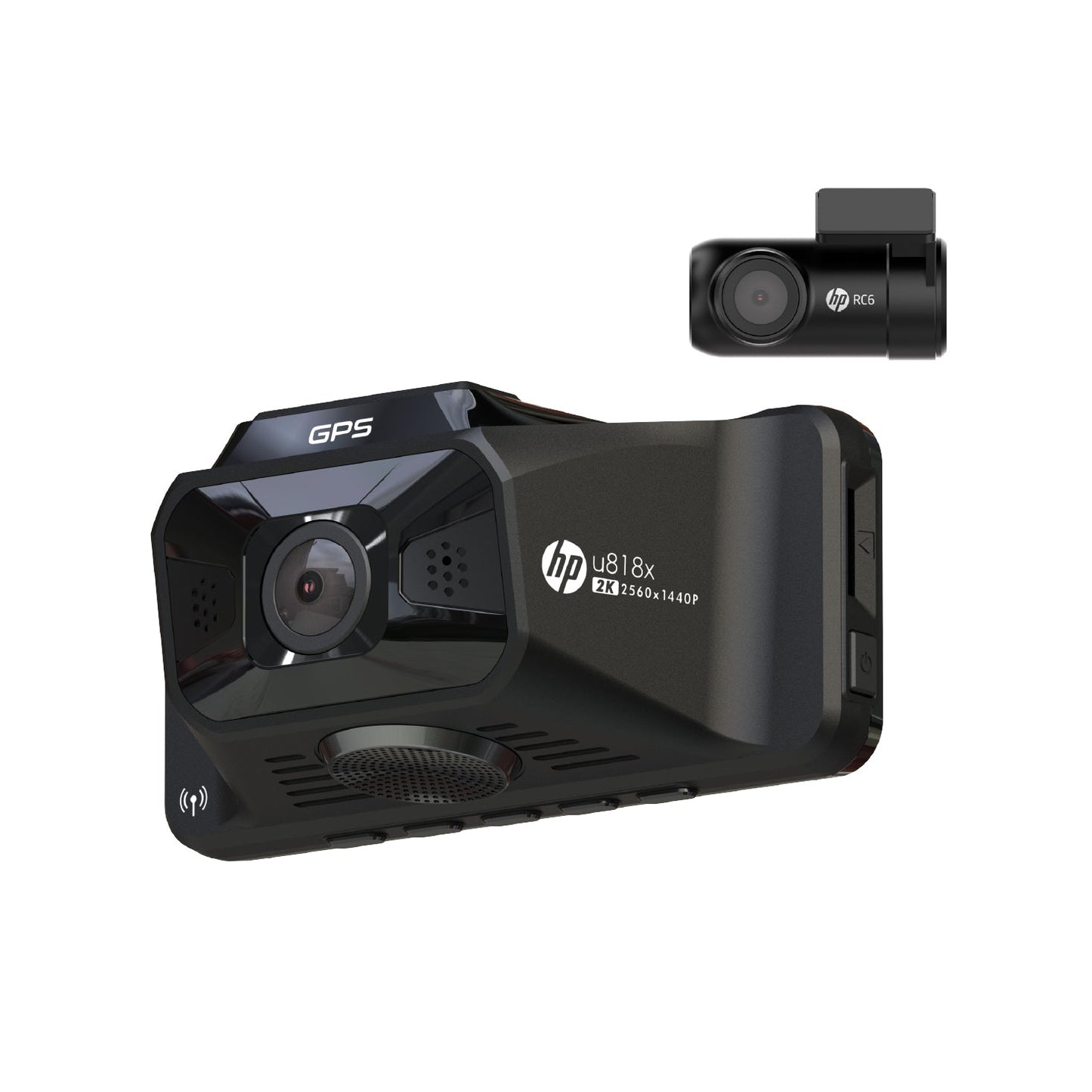 HP Dash cam U818X | 2K 1440P, SONY STARVIS, HDR, Wi-Fi, GPS, Parking Mode