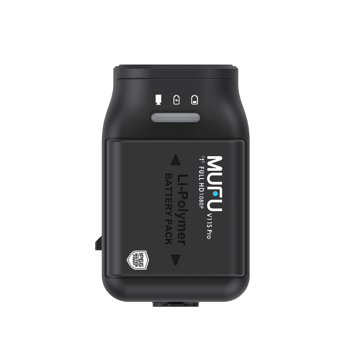 MUFU V11S Pro Helmet Camera | Full HD 1080P, Wi-Fi, IP66, Up to 15 hours of continuous use