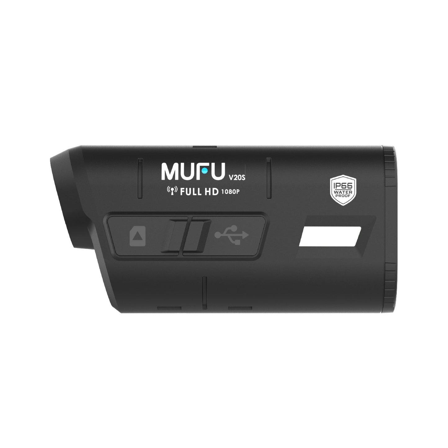 MUFU V20S Helmet Camera | Dual Camera Full HD 1080P, Wi-Fi, IP66, Continuous use up to 7 hours