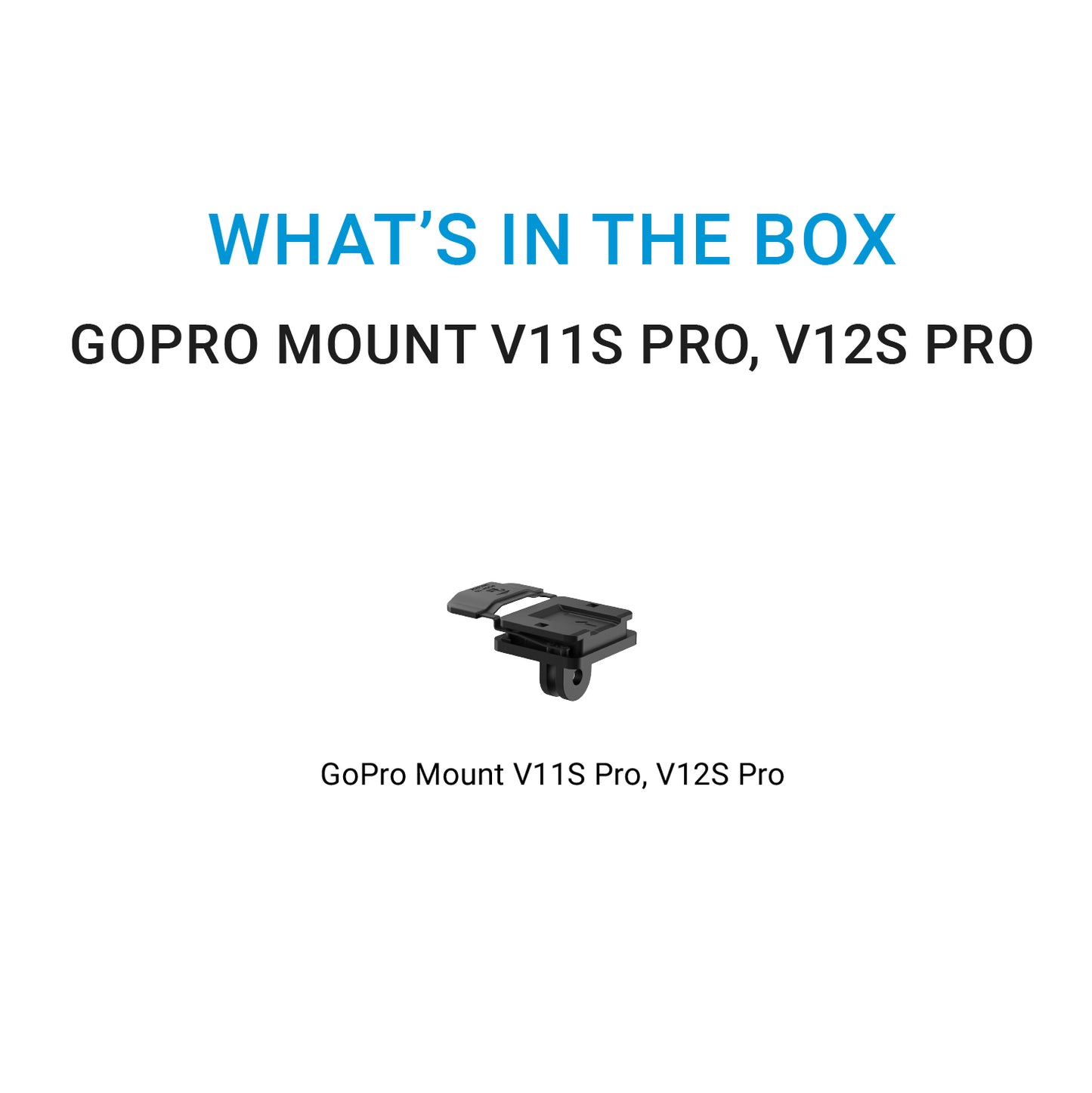 ตัวยึด GoPro Mount สำหรับกล้อง MUFU V11S, V11S Pro, V12S Pro
