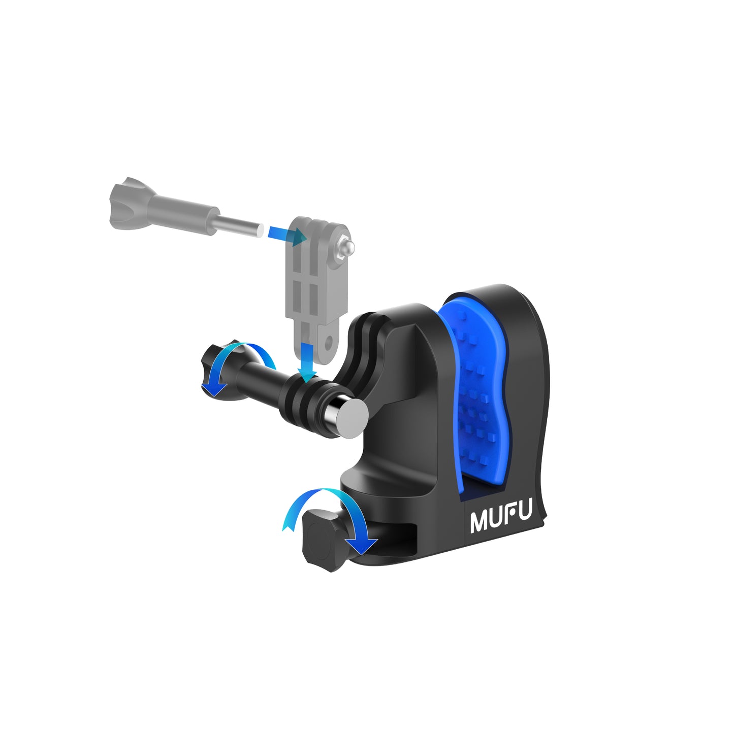 MUFU Helmet Chin Mount คลิปหนีบคางหมวกกันน็อค