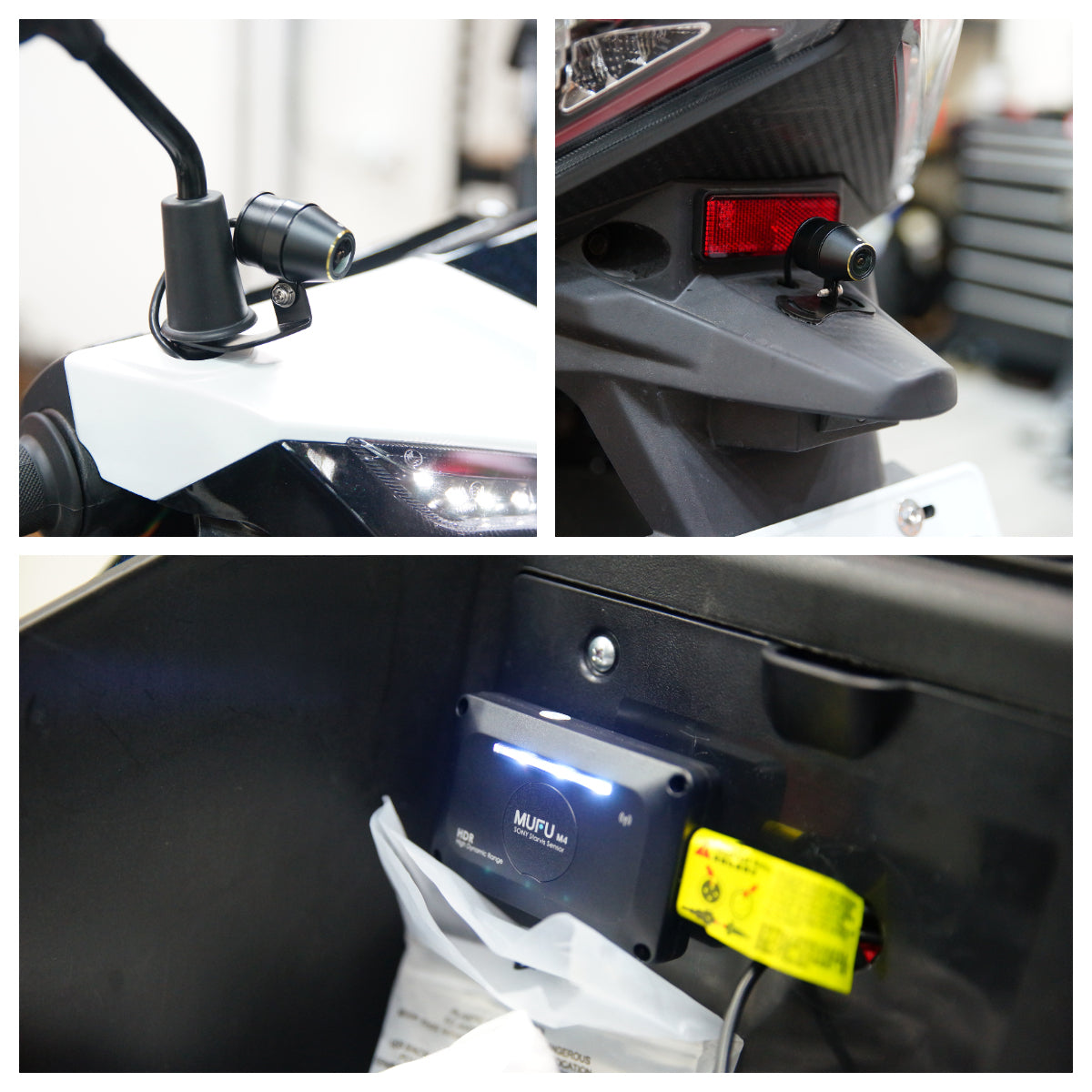 กล้องติดรถจักรยานยนต์ MUFU M4