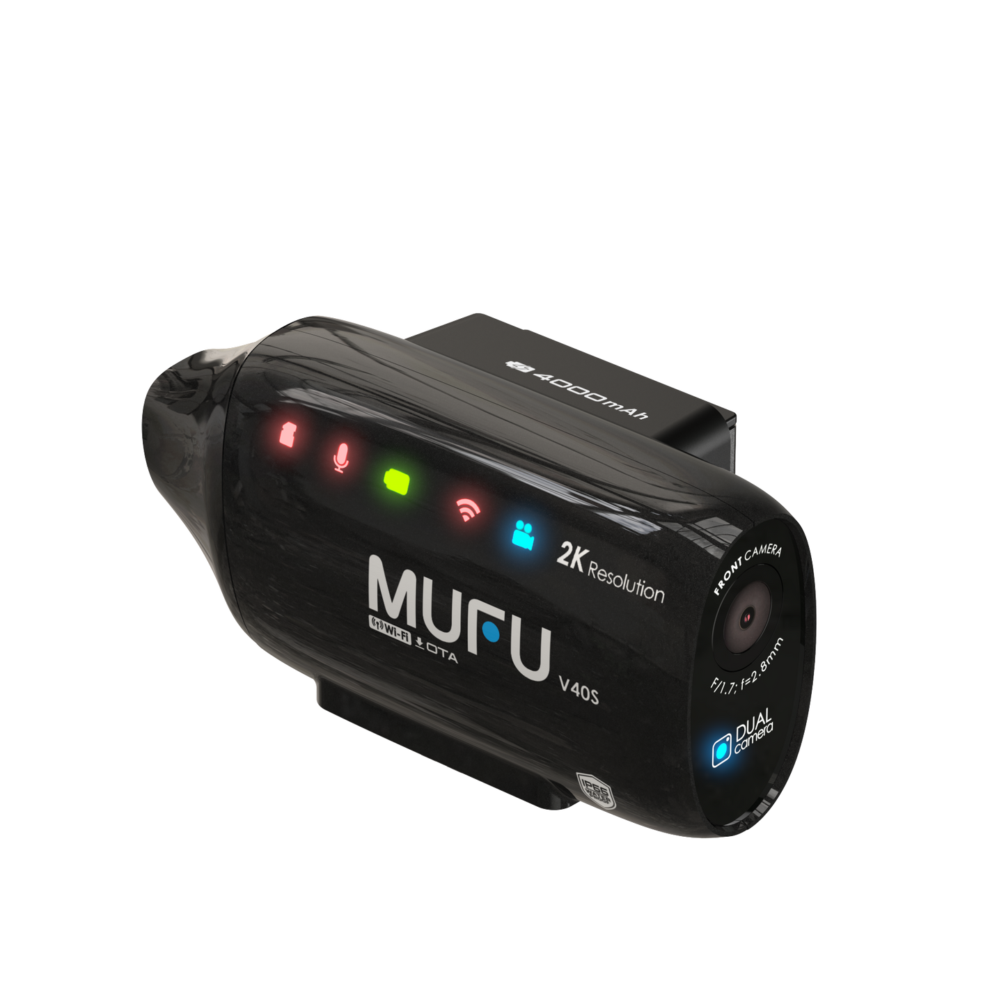 MUFU V40S Helmet Camera