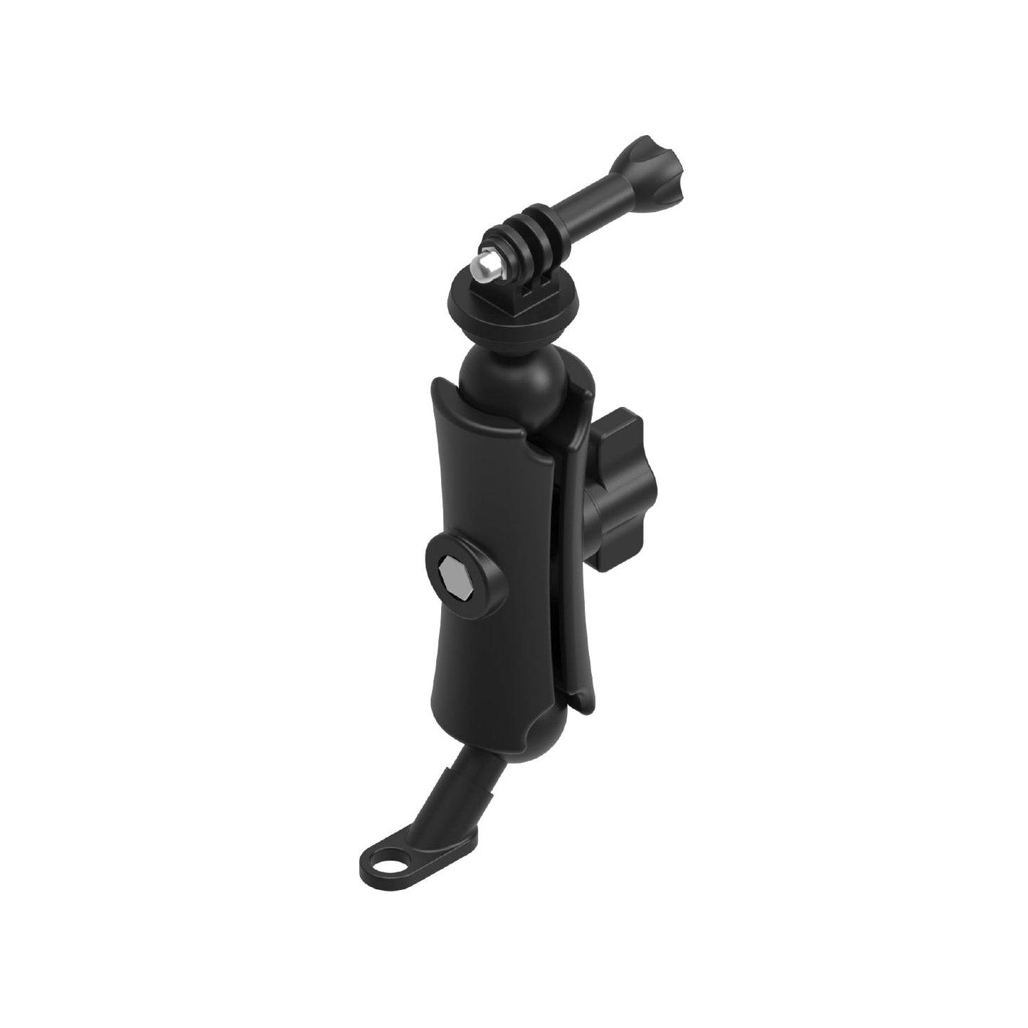 MUFU Selfie Pole Rear-View Mirror, a selfie mount attached to a motorcycle mirror, can rotate 360°