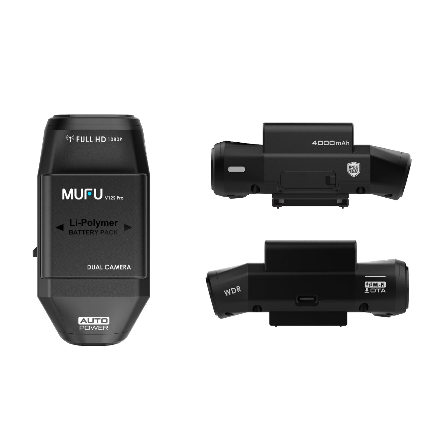 MUFU V12S Pro Helmet Camera