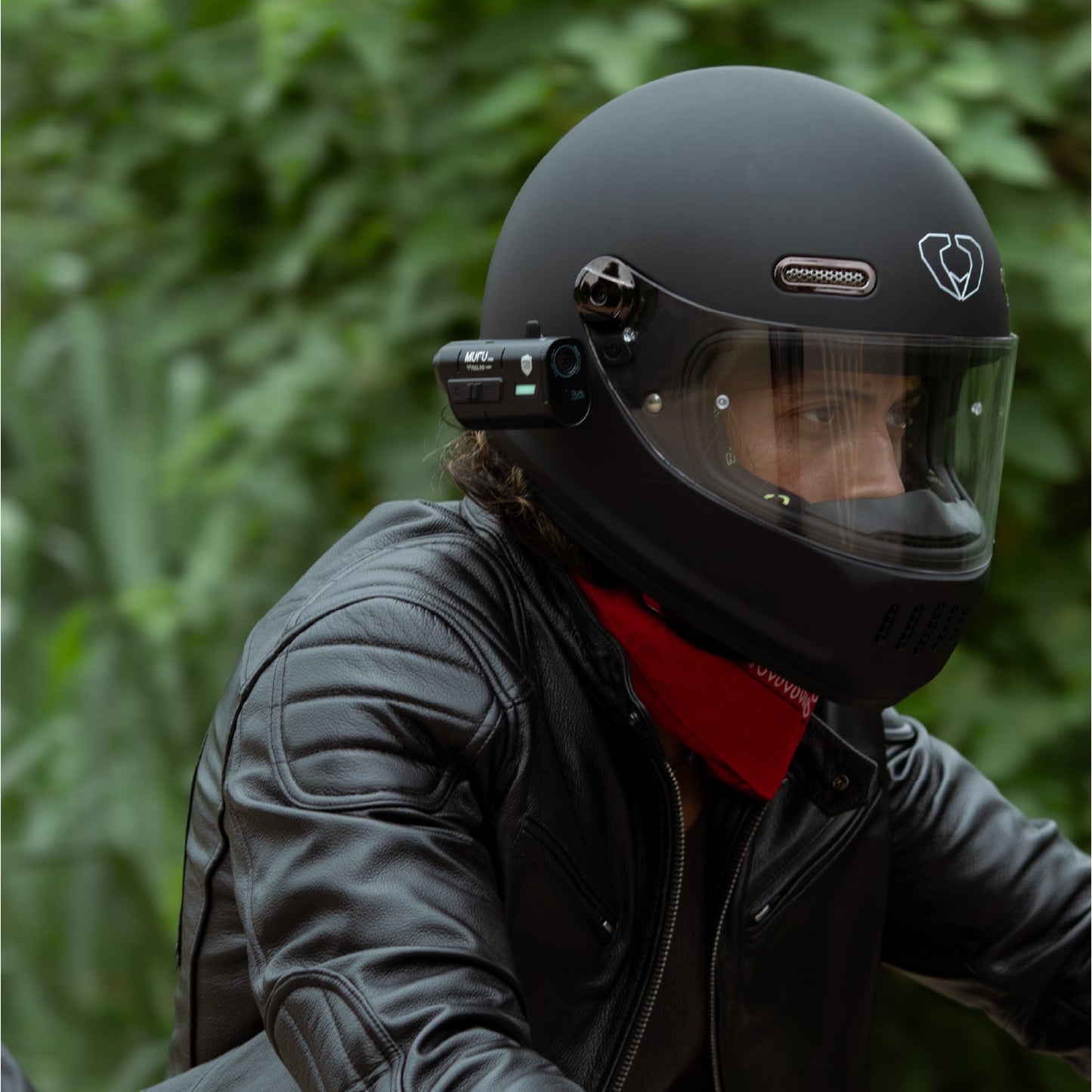 MUFU V20S Helmet Camera | Dual Camera Full HD 1080P, Wi-Fi, IP66, Continuous use up to 7 hours