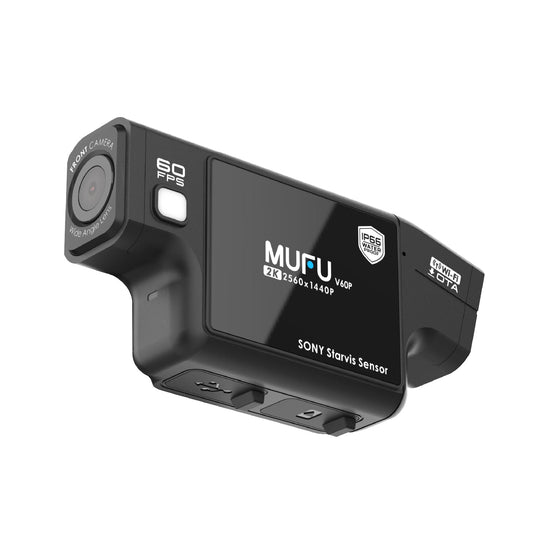 Helmet camera MUFU V60P | 2K 1440P, Wi-Fi, IP66, continuous use up to 3 hours