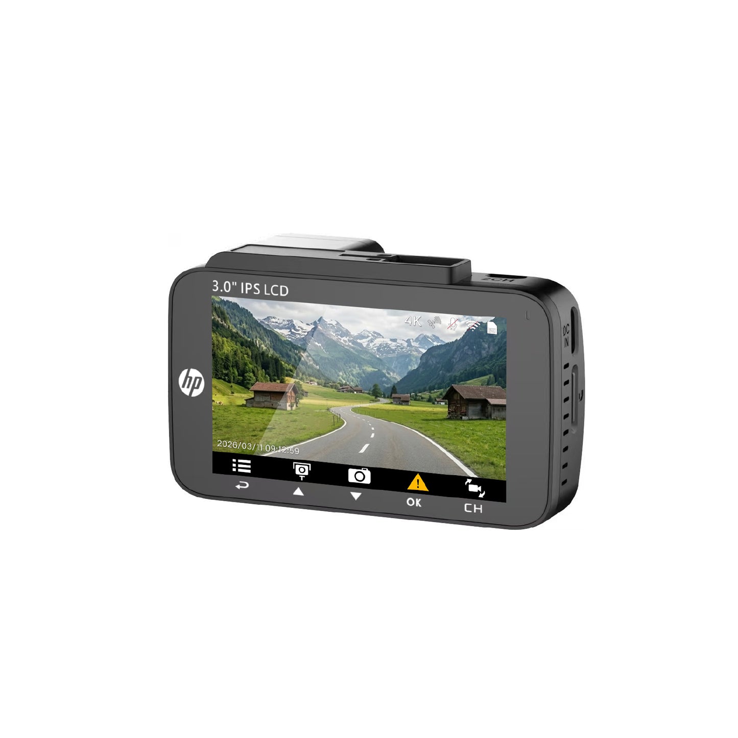 กล้องติดรถยนต์ HP Dash Cam P70